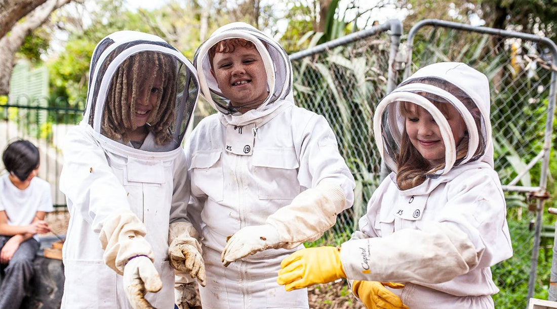teaching the next generation of bee conservationists
