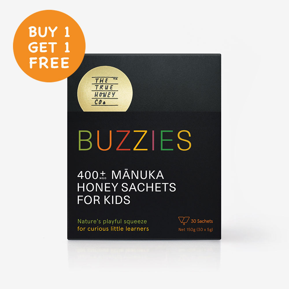 Buzzies 400+ MGO Manuka Honey Sachets