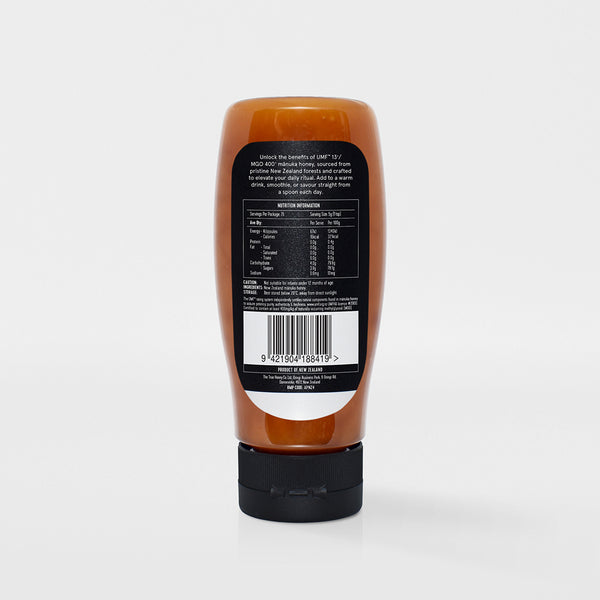 400+ MGO Squeezy Mānuka Honey