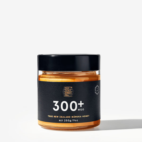 True Honey Co. 300 MGO+ 250g Manuka Honey Jar