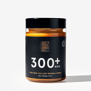 True Honey Co. 300+ MGO 400g Manuka Honey Jar